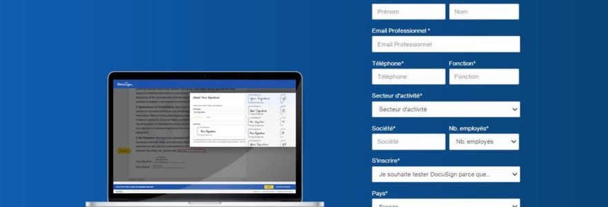 accueil docusign